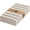 Brown, Multi Stripe, variant on Native Fab Reusable Red Beige Stripe Dinner Cloth Napkin Set of 12 Cotton 18x18