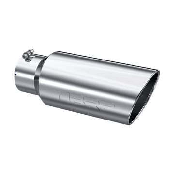 MBRP Universal Tip 7in O.D. Rolled End 5in inlet 18in length - T304 (SINGLE TIP)