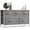 Beige, variant on Sivan Home Décor Dresser with 5 Fabric Bin Drawers - Versatile for Bedroom Storage and/or TV Stand Riser (Faux Wood - Greige)