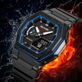 thumbnail image 6 of Mens Tactical Sports Watch Waterproof, Rugged Digital Wristwatch with Backlight Alarm Stopwatch Calendar Long Battery, Outdoor Watch for Hiking Camping Running Swimming, 6 of 8