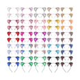 thumbnail image 1 of wonima11 Sequin Glitter Kitty Headbands - 50 Pcs Girls and Adult Shiny Hair Accessories with Cat Ears for Birthday Decoration, 25 Colors, 1 of 1