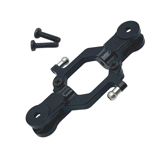 Accesorios de soporte de cuchilla para helicóptero RC, modificación, actualización, pieza de repuesto resistente, pieza de actualización para avión RC Negro