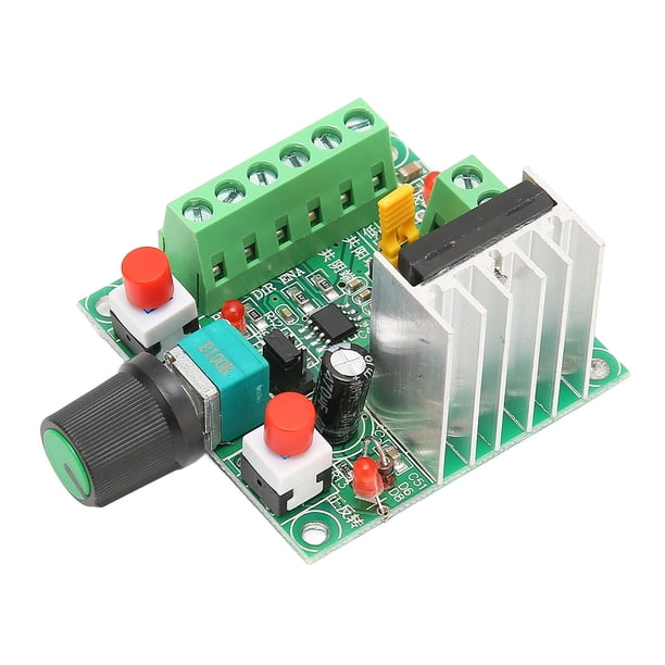 Controlador de velocidad del motor de CC, generador de señal de motor paso a paso ajustable PWM Regulador de velocidad Controlador de motor paso a paso ajustable PWM Rendimiento sólido