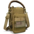 thumbnail image 1 of Funda para Botella de Agua DEFUNX de 64 Oz - Portabotellas con Correa Cruzada y Sistema MOLLE Estilo Militar Táctico Color Coyote Marrón, 1 of 2