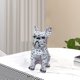 thumbnail image 5 of Estatua de perro de dibujos animados modelo Animal escultura decorativa estatua coleccionable de animales, para café al aire libre hogar Bar regalos Blanco Gloria Figuras decorativas, 5 of 7