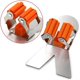 thumbnail image 3 of Soporte para escoba de pared de 3 piezas - Soporte para fregona/soporte para escoba de pared, organizador resistente y autoadhesivo de suministros de limpieza para, 3 of 5