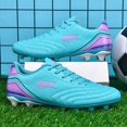 thumbnail image 5 of Zapatos de fútbol al aire libre para hombre, botas de entrenamiento de tobillo con pinchos largos, ultraligeras, profesionales, antideslizantes, de hierba, Unisex, 5 of 5