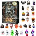 thumbnail image 3 of Navidad Adviento nuevo calendario de cuenta regresiva de Halloween caja ciega atmósfera fantasma Navidad gótica regalo de 24 piezas caja del día de Adviento, 3 of 5