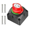 thumbnail image 1 of Nilight 1-2-Both-Off Battery Switch, 12V-48V Battery Disconnect Master Cutoff Switch for Marine Boat Car RV ATV UTV Vehicle, Waterproof Heavy Duty Battery Isolator Switch, 1 of 9