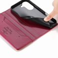 thumbnail image 4 of Funda Tipo Cartera de Cuero Sintético para XIAOMI POCO x7Pro Bloqueo RFID, con Ranuras para Tarjetas y Bolsillo para Efectivo, Cierre Magnético Fuerte Rojo, 4 of 4
