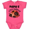 thumbnail image 3 of Inktastic Papa's Little Ladybug Boys or Girls Baby Bodysuit, 3 of 5