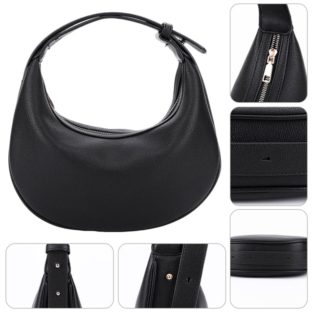 Bolso Bandolera Pequeño Mano Piel Sintética Color Sólido para Mujer