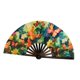 thumbnail image 1 of Abanico de mano plegable, accesorio decorativo, para bodas, bailes, cosplay y eventos. Mariposa colorida, 1 of 9