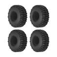 thumbnail image 4 of Pneus de RC, Forte Adhérence de Résistance à l'Abrasion de Rembourrage Élevé Pneus en Caoutchouc Durables Robustes RC pour Voiture 1/24 RC, 4 of 8