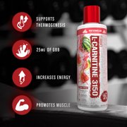 5% Nutrition Rich Piana Liquid L-Carnitine 3150 4 Source Blend with GBB (Watermelon Candy)