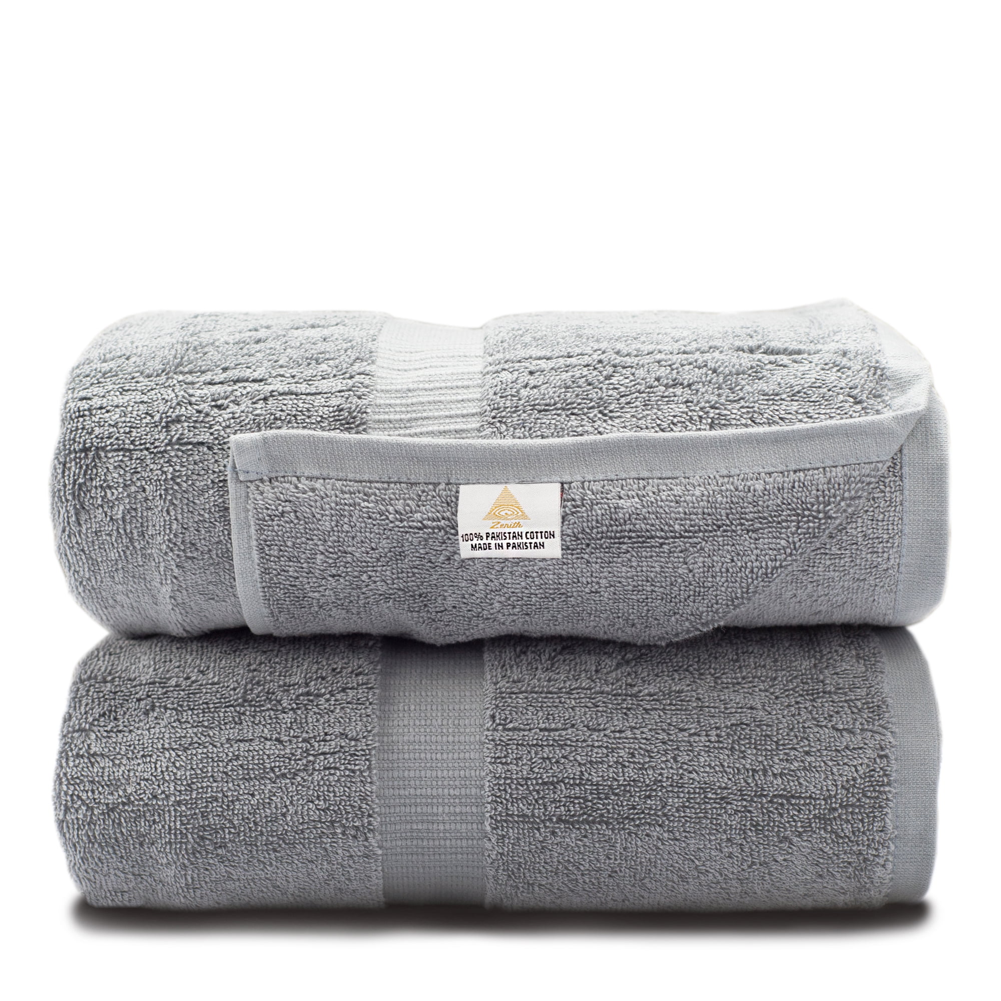 Luxury Jacquard 2 PC Towel Set 100% Cotton 600 GSM 2 Bath Towels 
