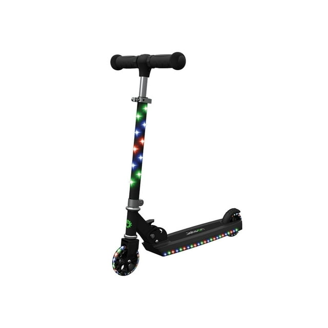 Jetson Jupiter Kick Scooter With LED Lights Black JETSON JJUP-BLK