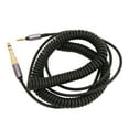 thumbnail image 1 of 3.5mm Sound Spring Cable, Professional Oxygen Free Copper Core 3.5mm Sound Spring Coiled Extension Cable Retractable 16.4ft  For Tablet For Car, 1 of 8