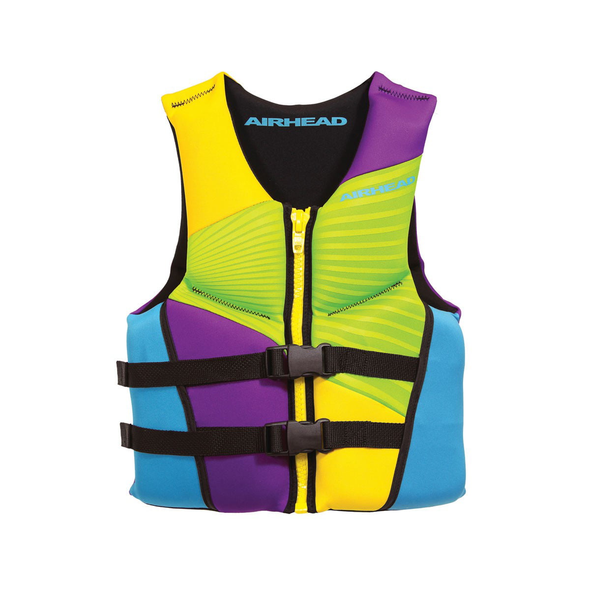 Airhead GNAR Kwik-Dry Neolite Flex Life Vest, Youth, Multicolor