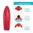 thumbnail image 4 of Lifetime Hydros 101 inch Sit-On-Top Kayak, Red (90936), 4 of 9
