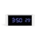 thumbnail image 1 of Reloj Despertador LED, TermóMetro, Reloj De Pared Digital Con Segundos Para Personas Mayores, Adultos Con SueñO Profundo, Palabras Azules, 1 of 5