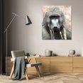 thumbnail image 3 of Dana Underdahl 36x44 Gallery Wrapped Canvas Wall Art Titled - Baboon Portrait I, 3 of 4