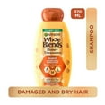 thumbnail image 1 of Garnier Whole Blends Honey Treasures Shampooing Réparateur pour Cheveux Secs et Abîmés, 370ml, 1 of 9