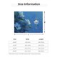 thumbnail image 5 of Fotbe Hibiscus Flowers Calm Water Manta de Franela con Estampado, Manta Ultrasuave para Cama, Sofá, Auto, Hipoalergénica y Antibolitas-50"x40", 5 of 6