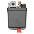 thumbnail image 2 of 2X Interruptor de Presión del Compresor de Aire de Servicio Pesado Válvula de Control 90 PsI -120 PsI Negro, 2 of 5