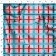 thumbnail image 3 of Soimoi Satin Silk Fabric Check Check Print Sewing Fabric Yard 42 Inch Wide, 3 of 4