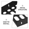thumbnail image 3 of unbranded Organizador De Herramientas Multiusos Montaje En Pared En Metal Negro Para Y De Trabajo, 3 of 8