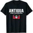 thumbnail image 2 of Antigua and Barbuda Flag Souvenir T-Shirt, 2 of 3