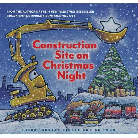Construction Site on Christmas Night (Hardcover) (Best Sites For Christmas Shopping)