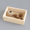 thumbnail image 4 of Cuadrado Retro de Madera Suculentas Maceta Pequeña Caja de Madera Hogar Jardinería Decoración Suministros, 4 of 6