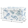 thumbnail image 2 of Botanical Blue Leaf Storage Fabric Toy Box by Sweet Jojo Designs, 2 of 4