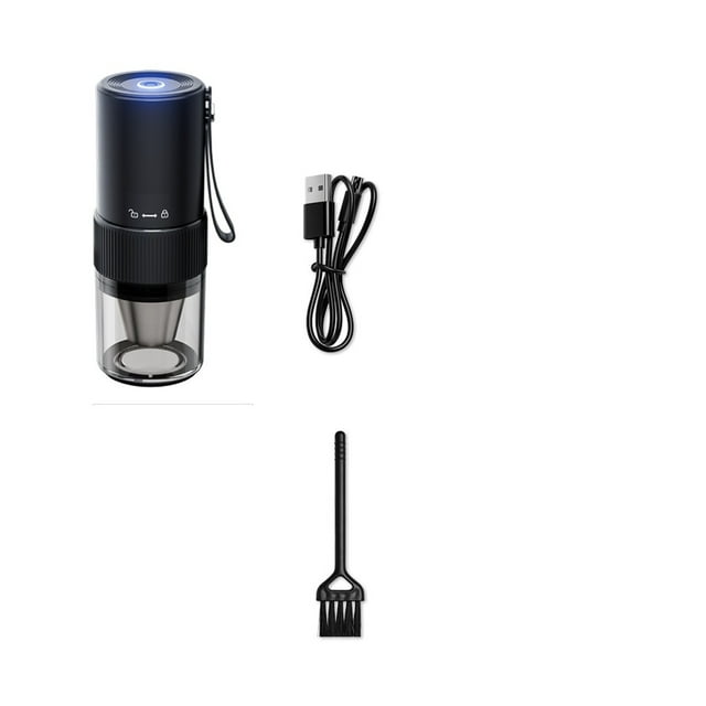 Portable Electric Coffee Grinder USB Rechargeable One-Button Start Adjustable Bean Grinder ,Easy to Operate