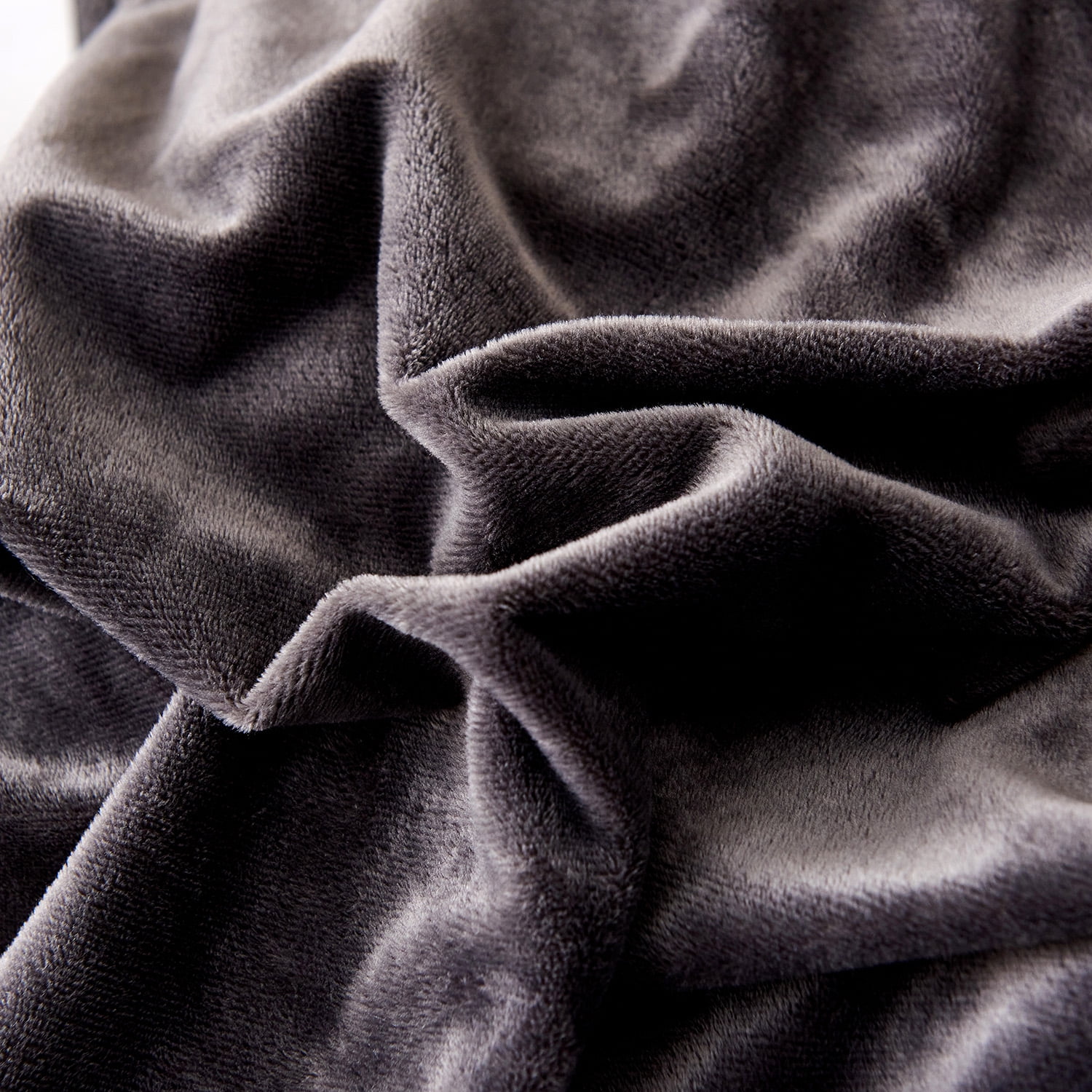 HAOK 3 PCS Shaggy Duvet Cover Bedding Set - Fluffy Comforter Cover Long Faux Fur Luxury Ultra Soft Cozy (Dark Gray, Twin)