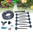 thumbnail image 3 of De Riego Por Nebulización De Jardín, 3 Modos, De Riego De Jardín Con Manguera De PE De Larga Duración De 32,8 Pies Para Invernadero, 3 of 7