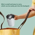 thumbnail image 7 of Mouliraty Automatic Magnetic Stirring Coffee Mug, Rotating Home Office Travel Mixing Cup Funny Stainless Steel Self Mixing Coffee Tumbler, 7 of 7