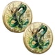 thumbnail image 1 of Monedas China de la Suerte CoinQinglong 2Pzas Qinglong Oro 4cmØ Espesor 3mm Hierro Chapeado en Oro., 1 of 1