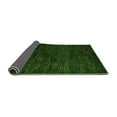 thumbnail image 2 of Ahgly Company Indoor Rectangle Abstract Green Modern Area Rugs, 8' x 12', 2 of 4