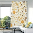 thumbnail image 5 of Coolnut Window Curtain Panels for Apartment 84" Leaf Drapes for Sliding Glass Doors Sheer Curtains Window Treatment Thermal Insulated, 5 of 7