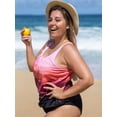 thumbnail image 3 of BIKINX Tankini Swimsuits for Women Plus Size Swimwear Tummy Control Two Piece Bathing Suits, 3 of 6