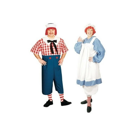 Raggedy Andy and Raggedy Ann Plus size Couples Costumes
