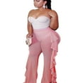 thumbnail image 4 of Pantalon Large en Maille Transparente pour Femmes, Couverture de Bikini Ample, 4 of 4