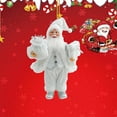 thumbnail image 6 of Vrorvz Christmas Ornaments Christmas Tree Decorations with Long Lasting Acrylic Material for Versatile Holiday Decor Enhance Festive Atmosphere with Easy Hanging Application 3.1in White, 6 of 6