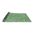 thumbnail image 2 of Ahgly Company Indoor Rectangle Abstract Light Blue Modern Area Rugs, 7' x 9', 2 of 4