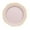 Blush, variant on Efavormart 10 Pack - 10" White Plastic Ornate Dinner Plates With Hot Stamp Scalloped Rim - Gold for Wedding, Outdoor Receptions, Banquets, Holiday Dining