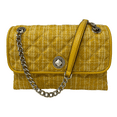 thumbnail image 2 of Kate Spade New York Denim Tweed Medium Flap Shoulder Bag Cut Mango K6094 $479, 2 of 6