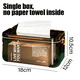 thumbnail image 2 of Caja de pañuelos con asa Organizador de servilletas rectangular transparente para almacenamiento de baño, cocina y dormitorio de oficina Ormromra CPB-US-WZY100-1, 2 of 5